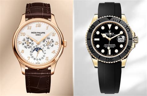 rolex vs patek philippe|rolex omega watches.